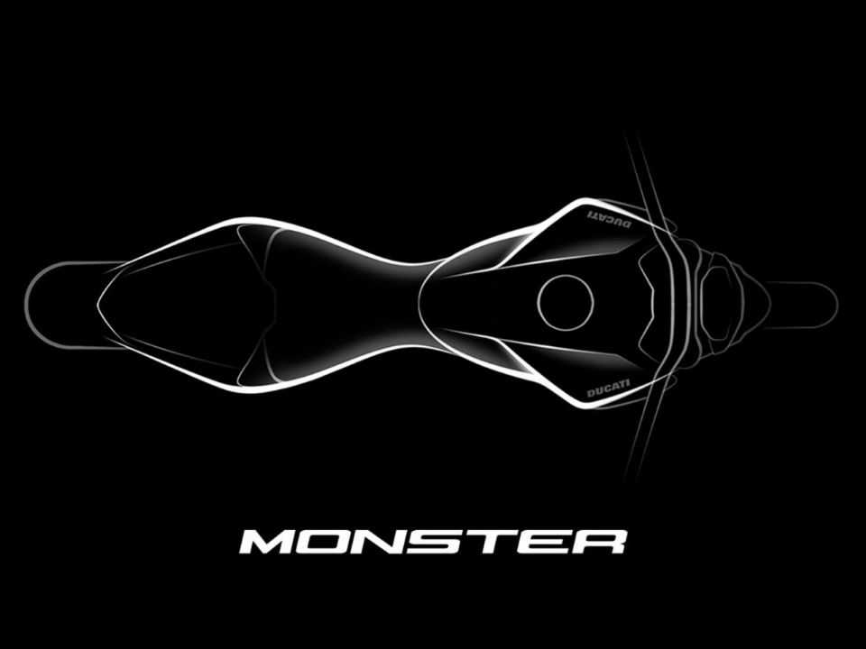 Novo teaser mostra silhueta da Ducati Monster reformulada